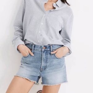 Madewell The Momjean Shorts in Byers Wash Size 31